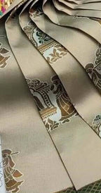 Beige & Bottle Green Paithani Doli Silk Saree - view 4 of 4