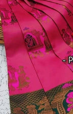 Rani Pink Paithani Doli Silk Saree - view 3 of 4